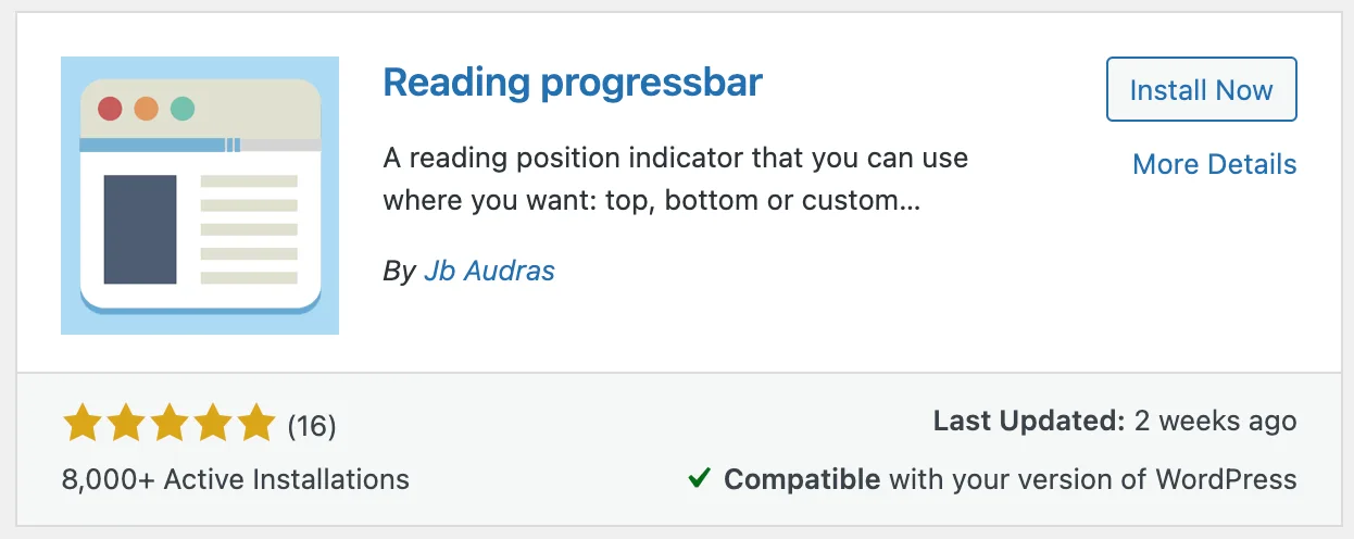 4 best plugins to add a Reading Progress Bar Indicator in WordPress Posts Reading progressbar