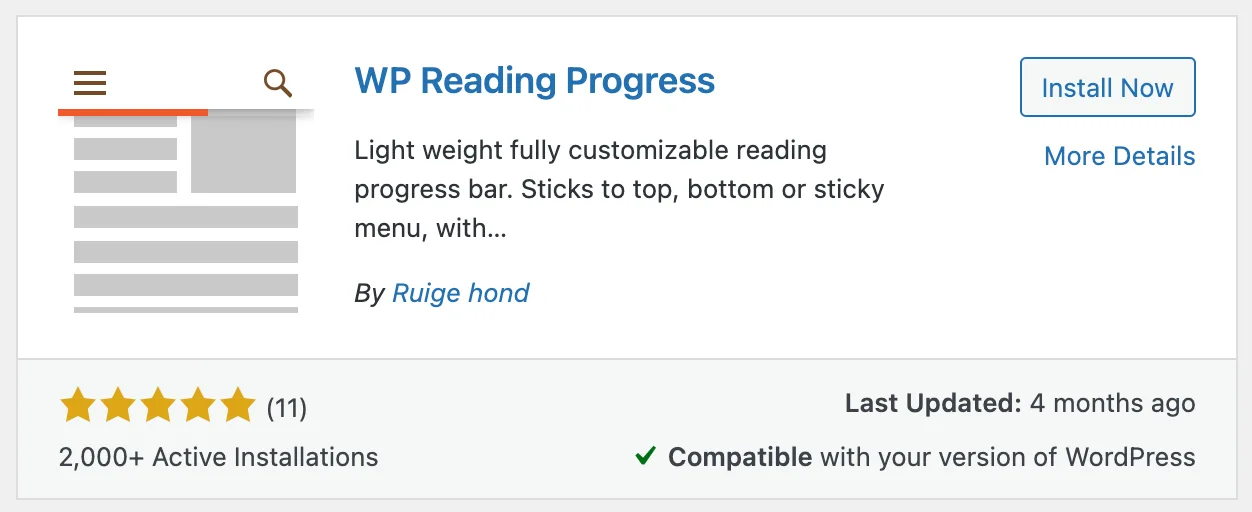 4 best plugins to add a Reading Progress Bar Indicator in WordPress Posts WP Reading Progress