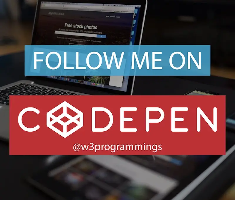 https://codepen.io/w3programmings