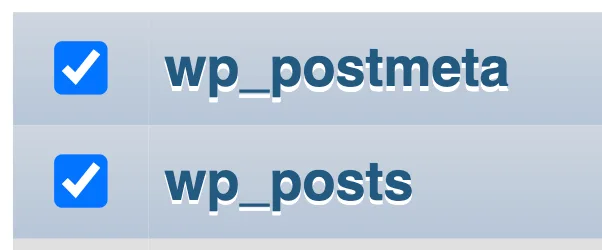 Where does the Media Library live in the database on a WordPress website? post-and-postmeta-tables