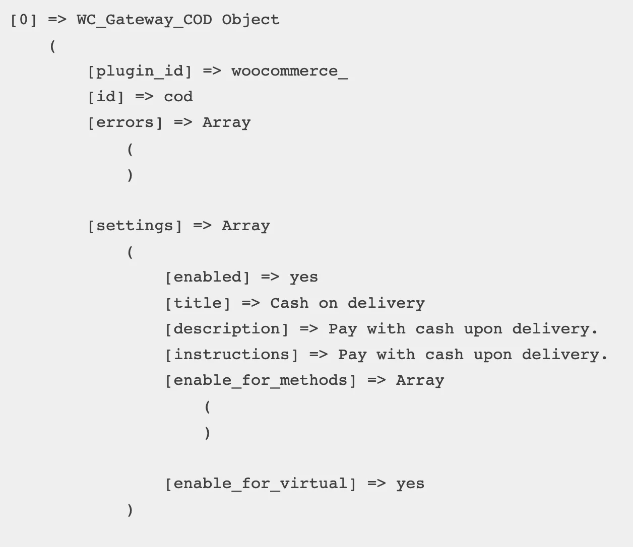 How to display available WooCommerce Payment Gateways available WooCommerce Payment Gateways