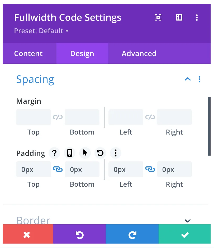 How to Use Vimeo Video Full Width Section in DIVI with Autoplay, Loop, and Hidden Controls full width code design settings
