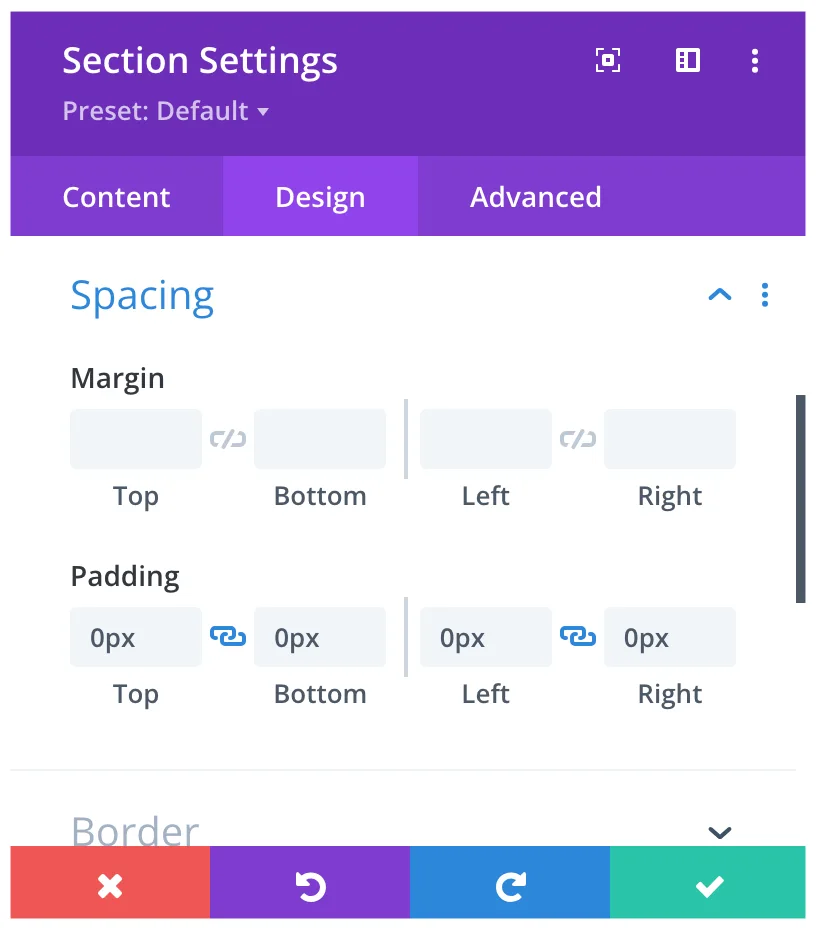 How to Use Vimeo Video Full Width Section in DIVI with Autoplay, Loop, and Hidden Controls section design settings