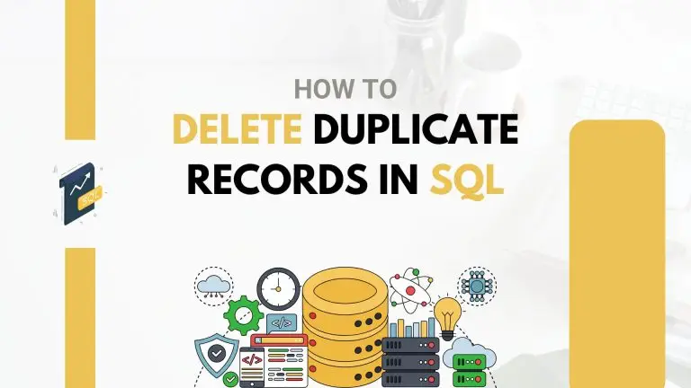 How to Delete Duplicate Records in SQL